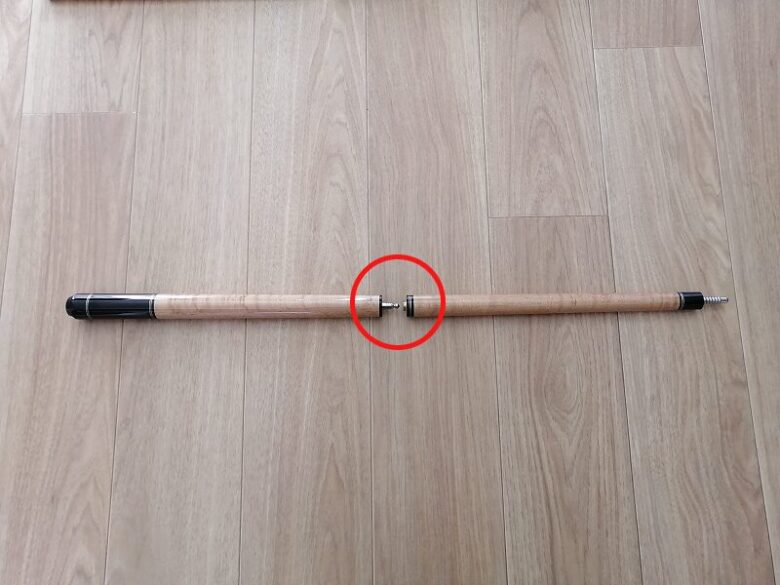 バットのジョイントピンの画像